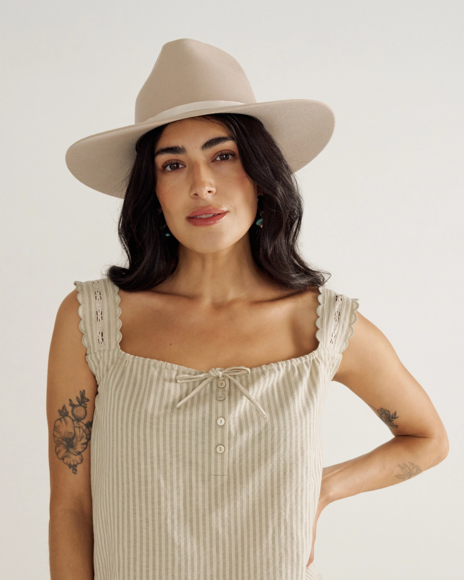 Alternative view of The Belle Wool Cowgirl Hat