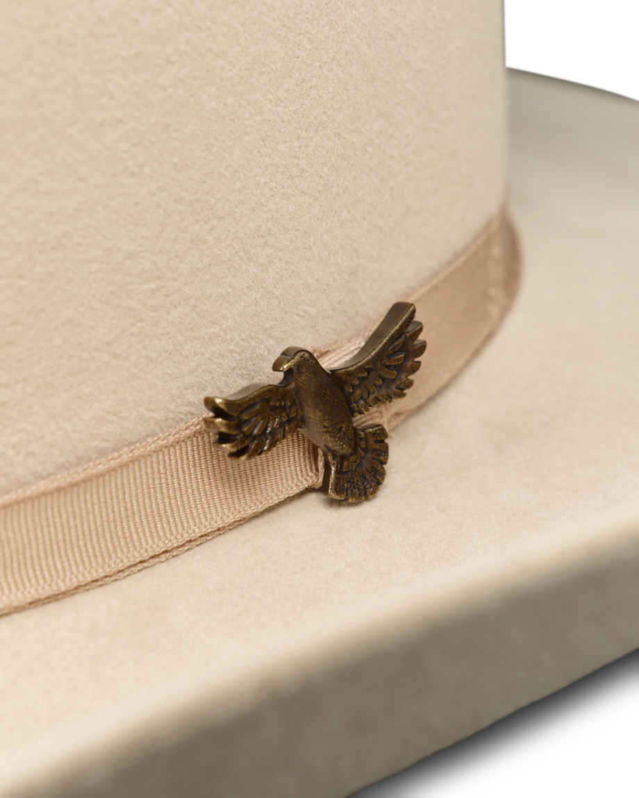 Alternative view of Hawk Hat Pin