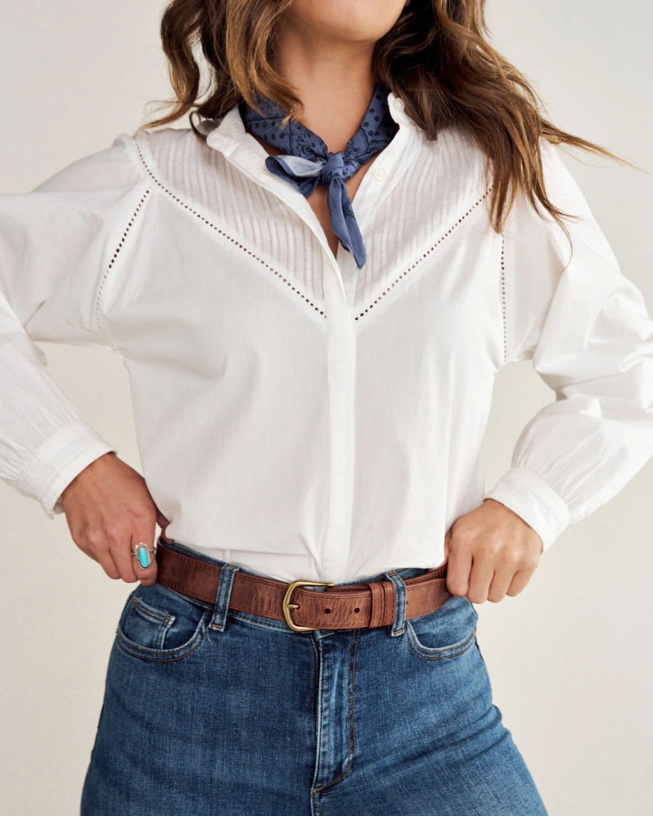 Alternative view of Women's Goat Belt