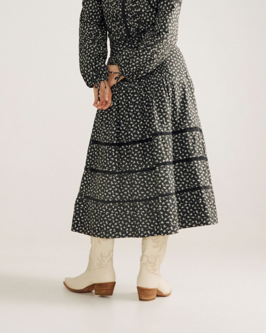 Alternative view of Women's Cotton Poplin Midi Skirt