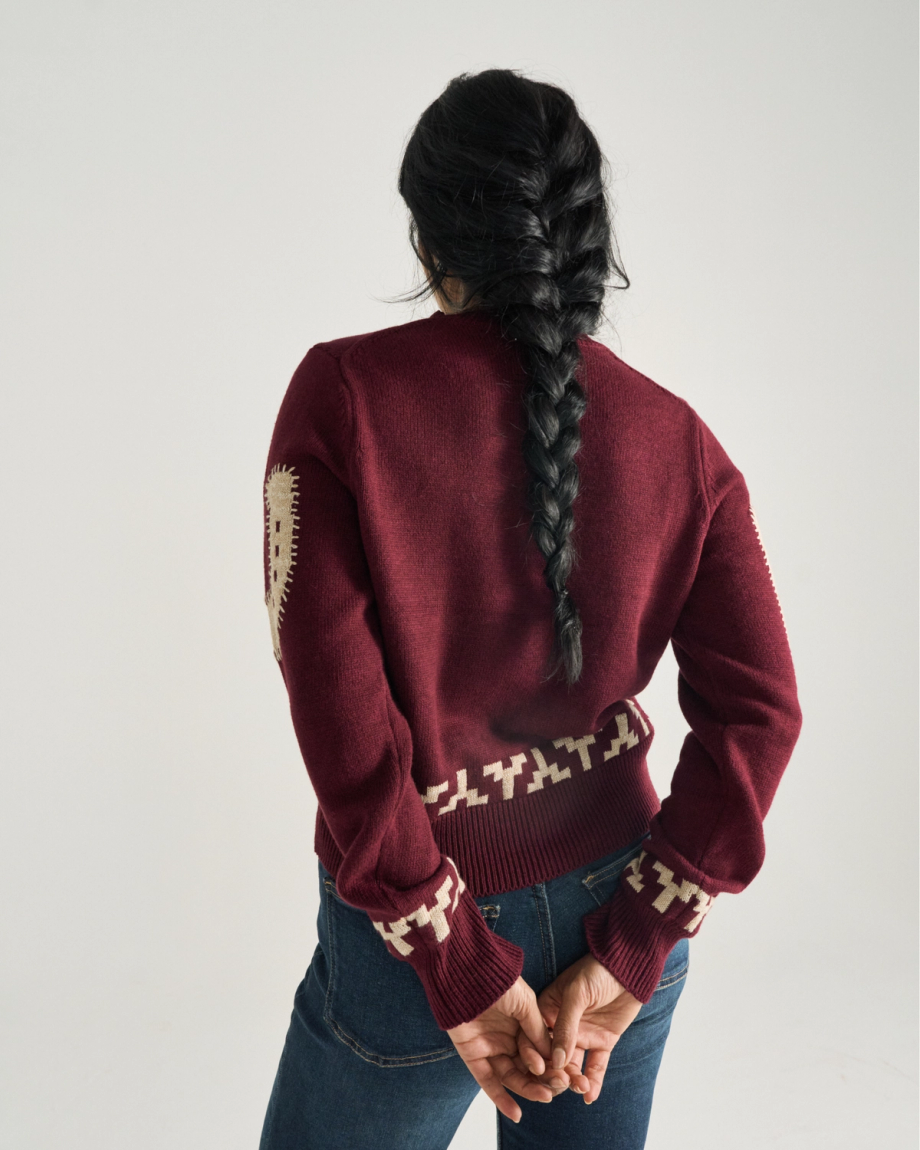 Alternative view of Women's Crew Neck Lucky Boots Sweater