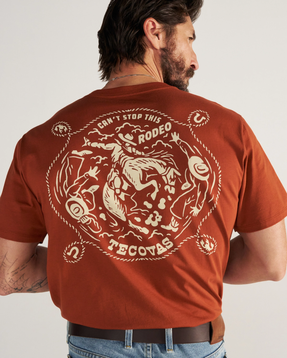 Alternative view of Men's Can't Stop Pocket T-Shirt