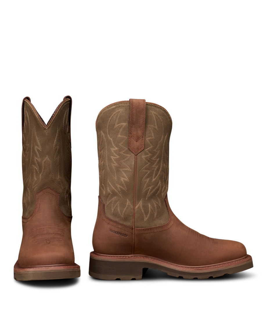 LongHaul Waterproof Square Soft Toe Work Boot with Temp Control