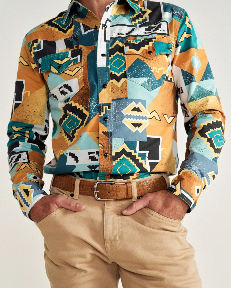 Alternative view of Men's Caiman Belt
